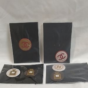 Lot 6 chanel beauty gift pin